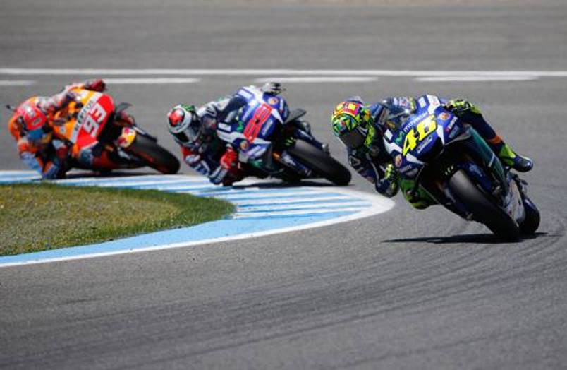 Jerez, vince Rossi,poi Lorenzo e Marquez