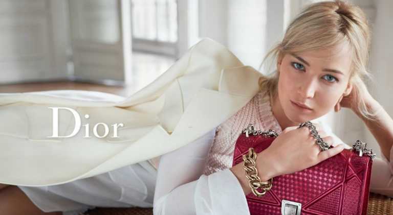 Jennifer Lawrence protagonista della nuova campagna Dior