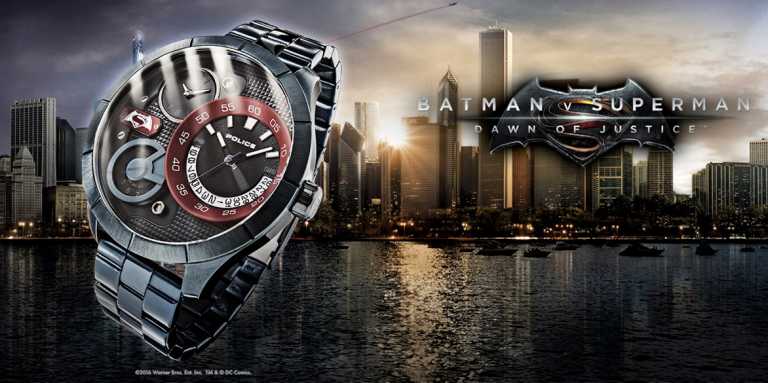 Batman v Superman: lo speciale orologio di Police in un video