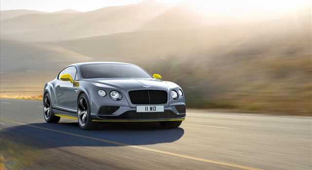 Bentley presenta la nuova Continental GT Speed 2016