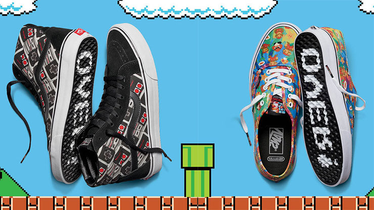 Vans e Nintendo dedicano una collezione a Super Mario