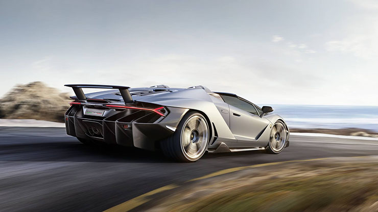 Lamborghini Centenario Roadster presentata ufficialmente in California
