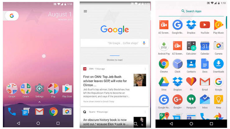 Il nuovo launcher di Google già in rete, apk e novità
