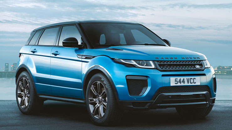 Land Rover celebra la Evoque con l'edizione speciale Landmark