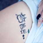 tatuaggi piccoli femminili Totoro