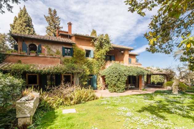 la villa a Roma di Carlo Ponti