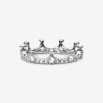 Anello corona scintillante