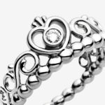 Anello corona tiara principessa