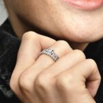 Anello corona tiara principessa