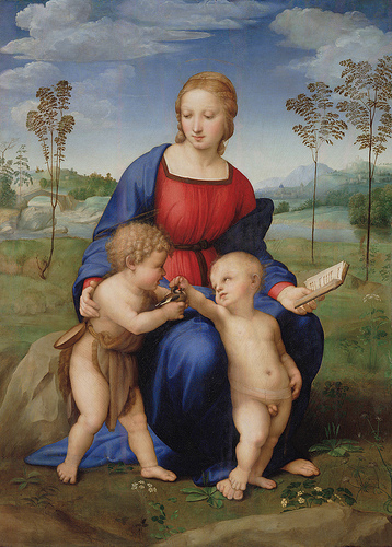 Raffaello Sanzio - Madonna del Cardellino