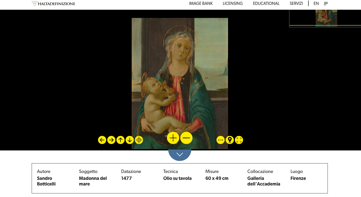 Haltadefinizione Galleria Accademia Firenze