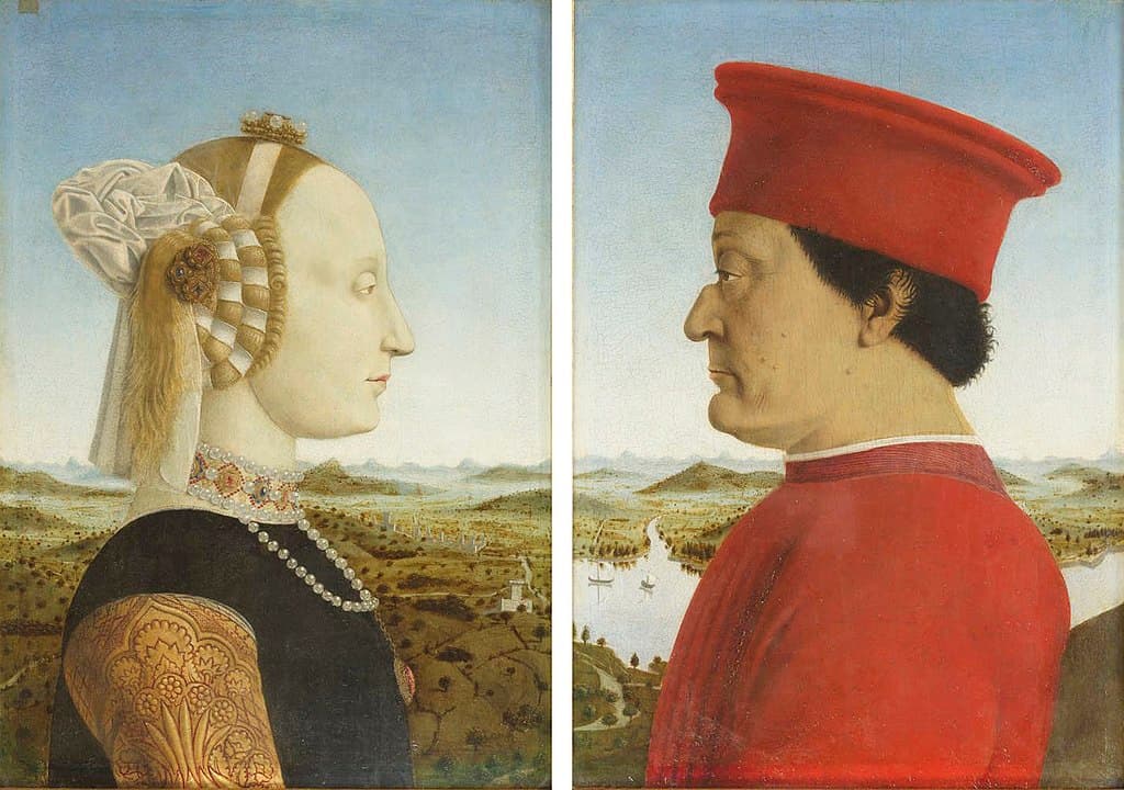 Duchi Urbino Piero della Francesca