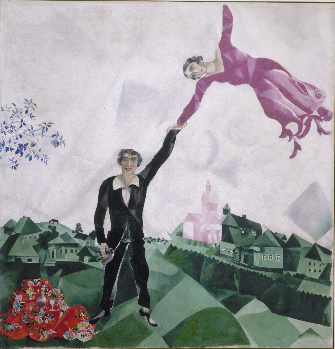 Marc Chagall La Passeggiata