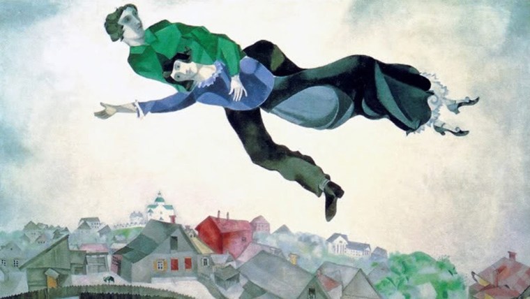 Marc Chagall Sopra la città