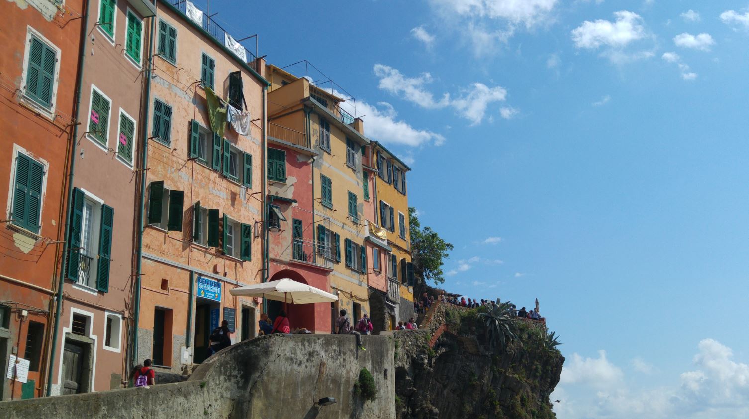 Liguria mare Manarola