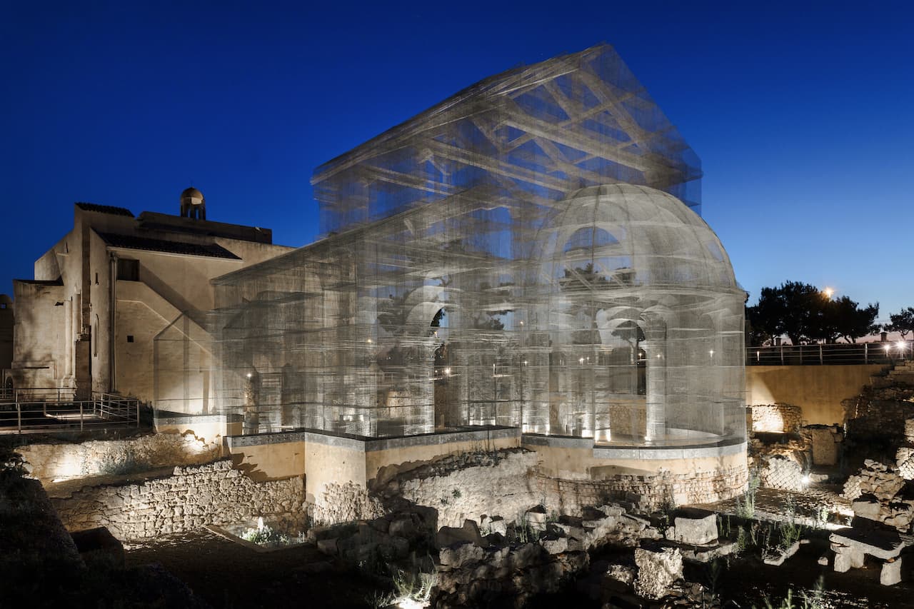 Edoardo Tresoldi Basilica di Siponto ©Roberto Conte_4
