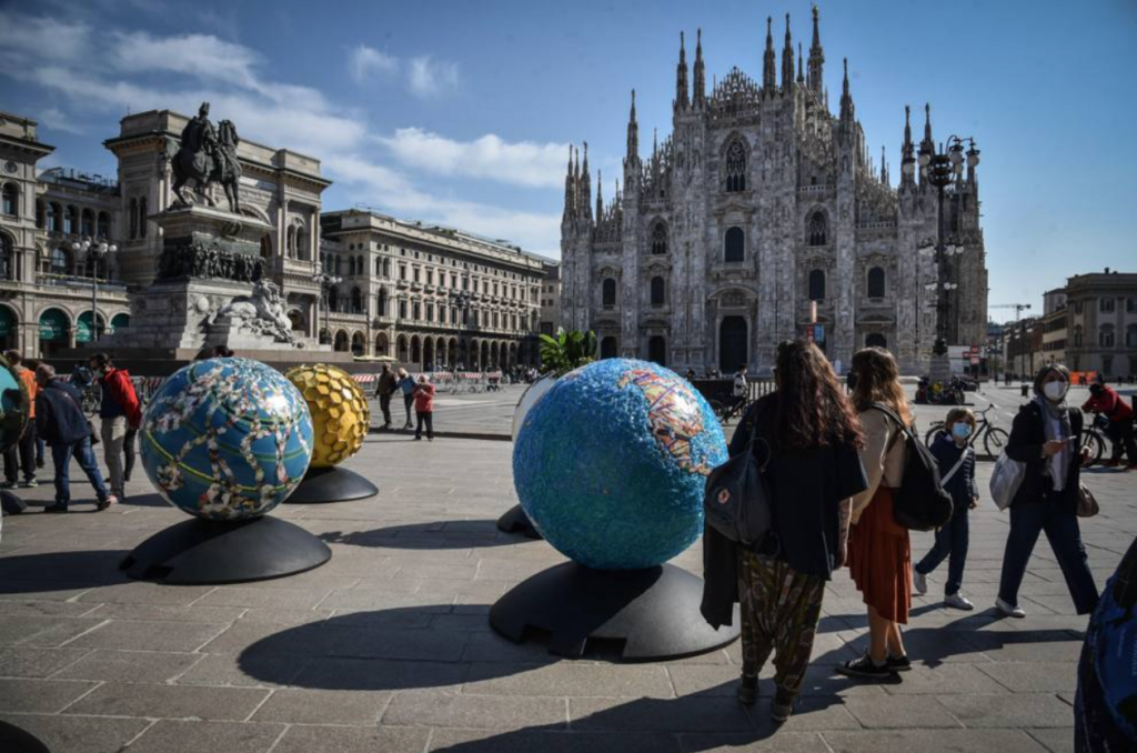WePlanet arte sostenibilità Milano