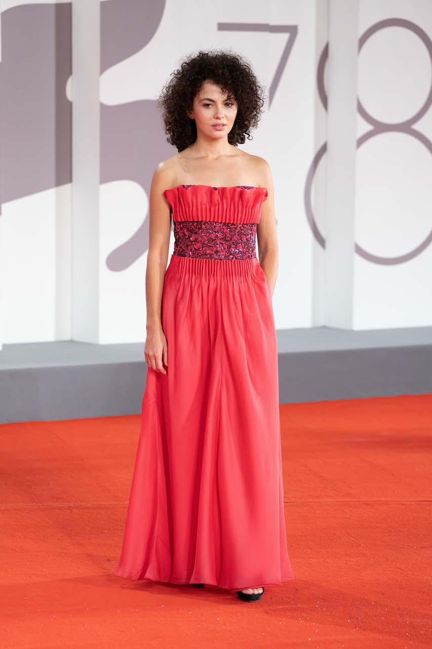 Federica Torchetti in Armani