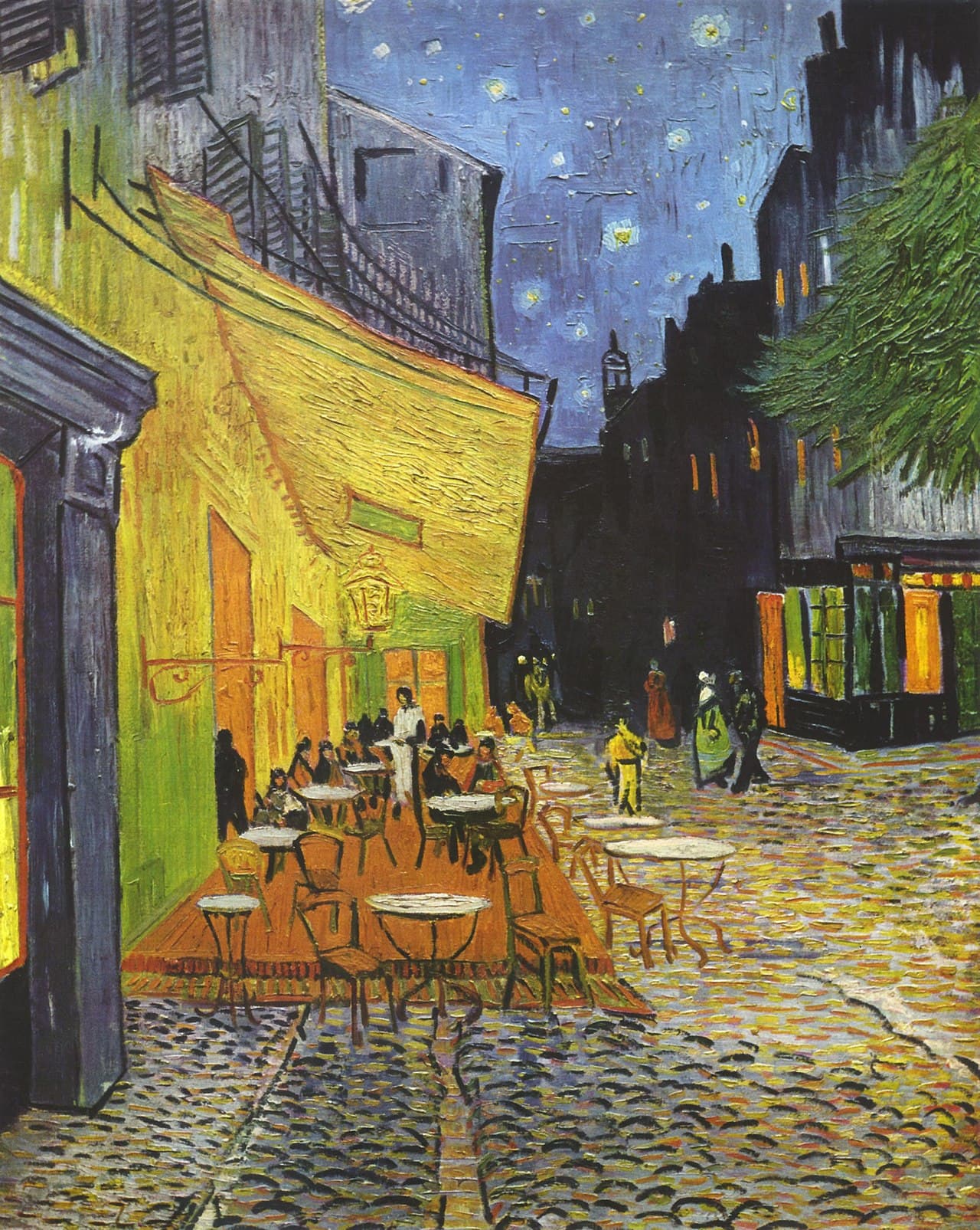 Vincent Willem van Gogh - Cafe Terrace at Night