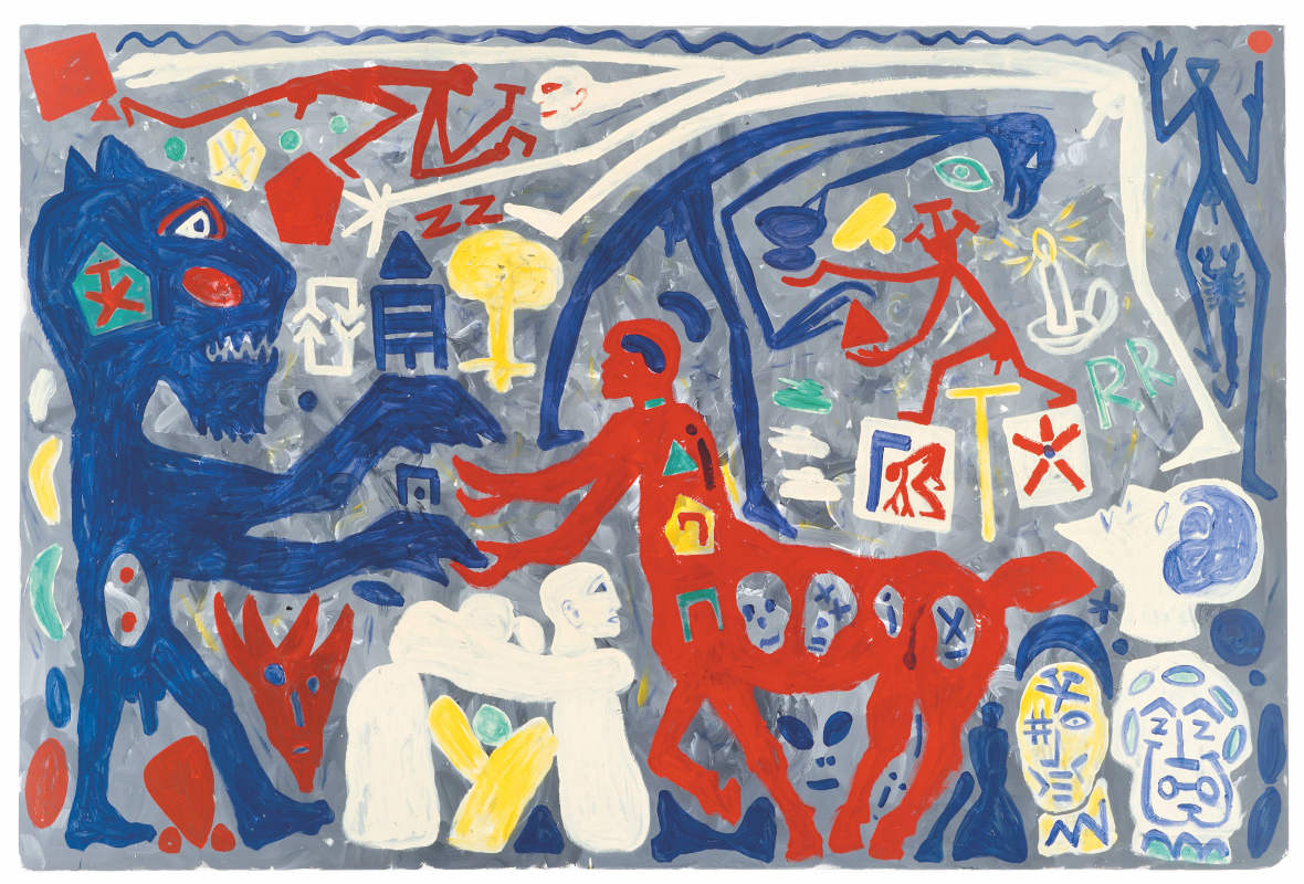 A.R. Penck mostra mendrisio
