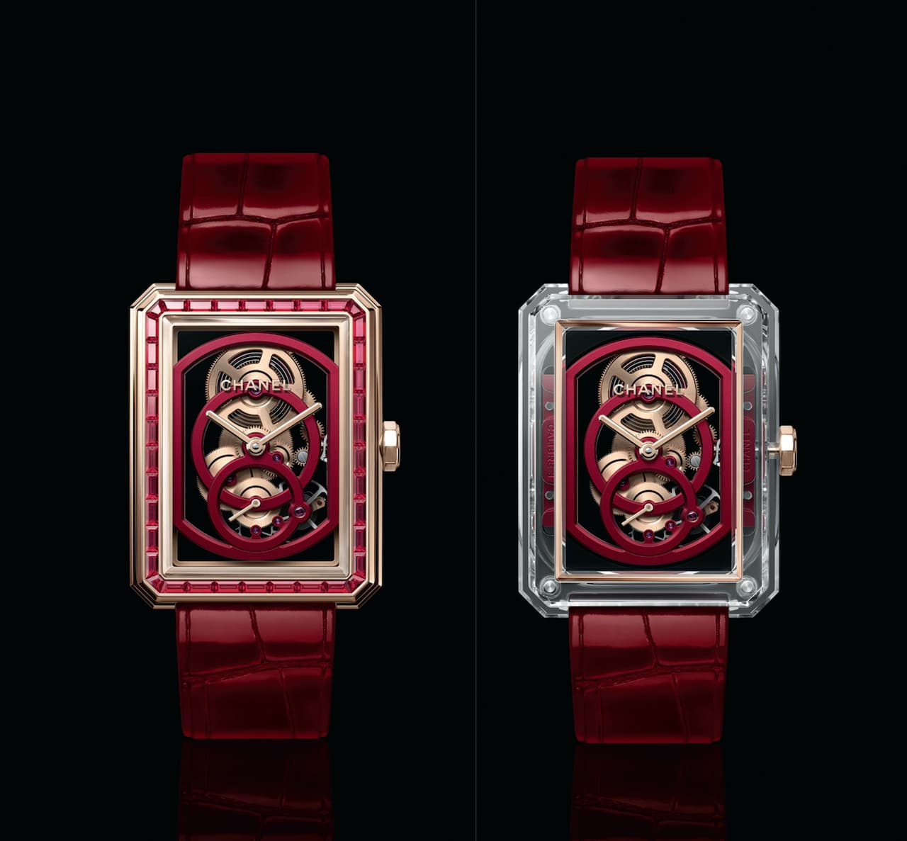 Chanel BOY.FRIEND SKELETON Red Edition