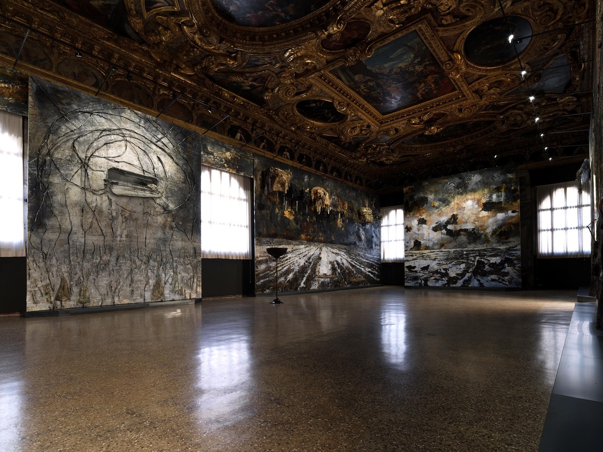 anselm kiefer mostra venezia palazzo ducale