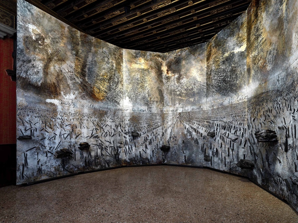 anselm kiefer mostra venezia palazzo ducale