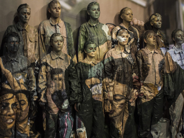 Liu Bolin galleria gaburro milano