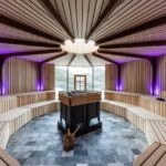 Elements sauna girevole sospesa Dolomiti Wellness Hotel
