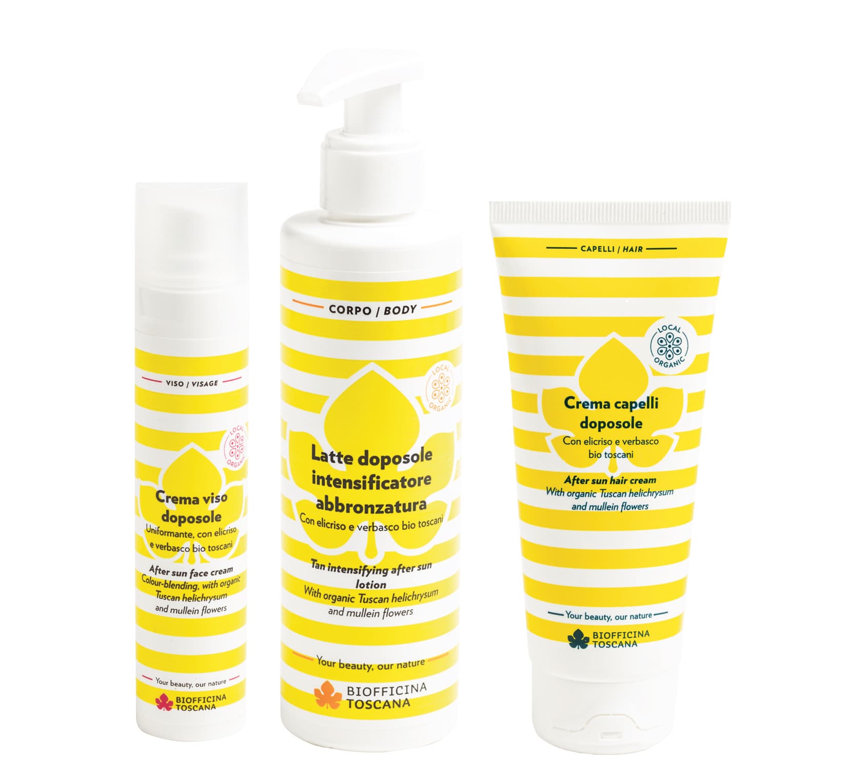 linea Elicriso e Verbasco bio toscani