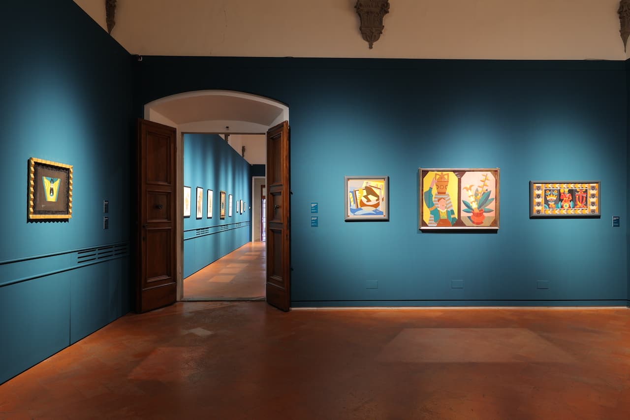 Depero. Cavalcata Fantastica_un'immagine dell'allestimento_Palazzo Medici Riccardi_Firenze_Ph. Nicola Neri