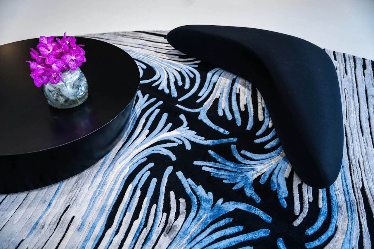 Illulian Knotted Waves tappeto by ZHA