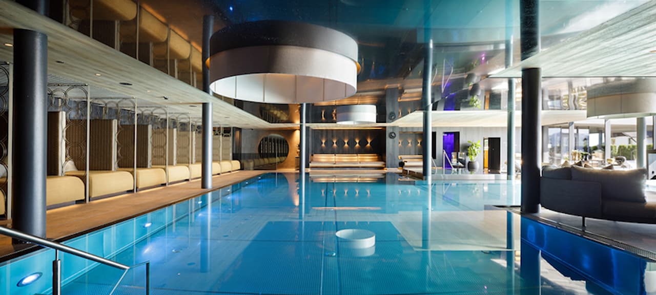 piscina Hotel Chalet Mirabell di Avelengo