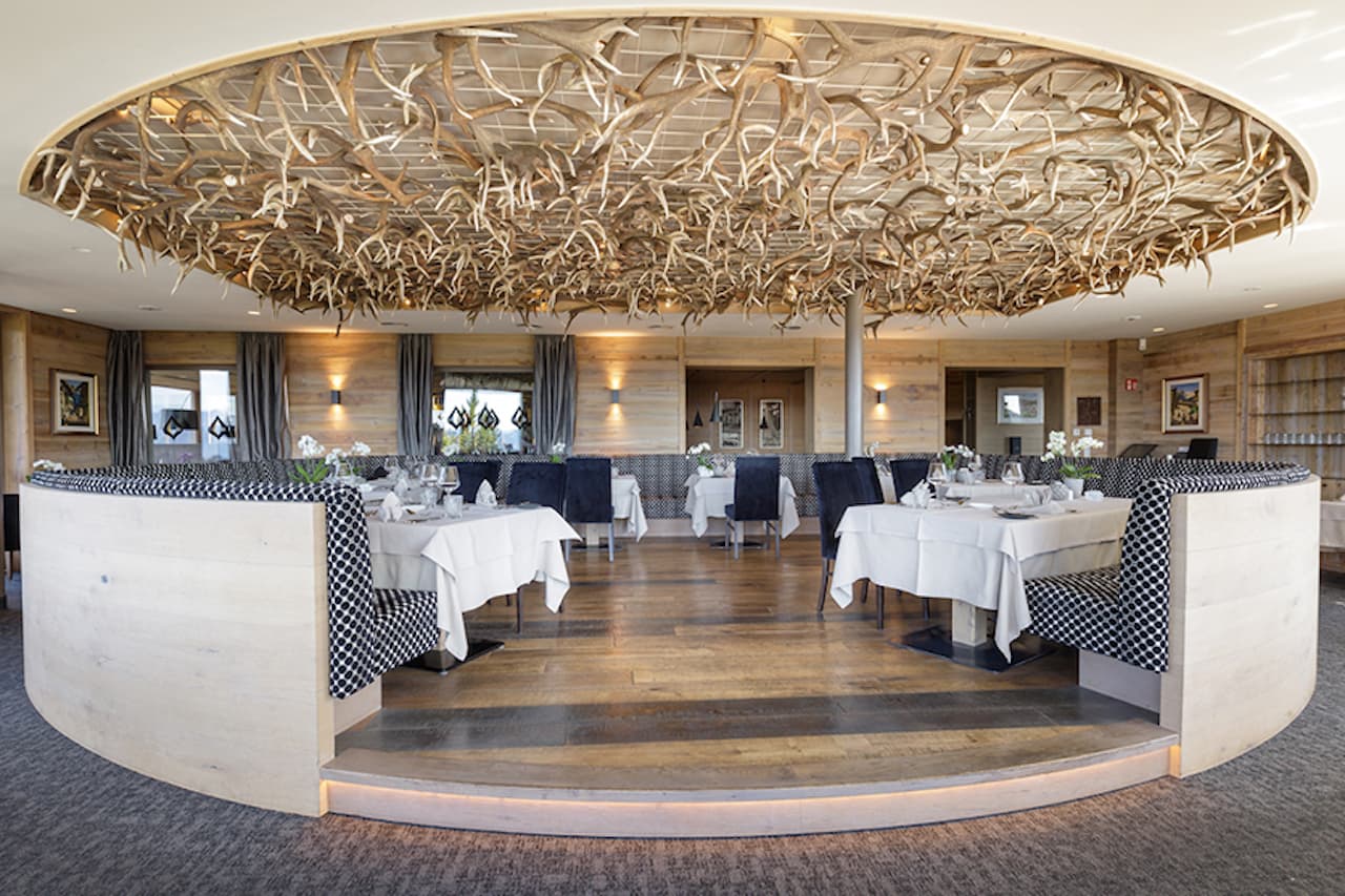 sala ristorante Hotel Chalet Mirabell di Avelengo