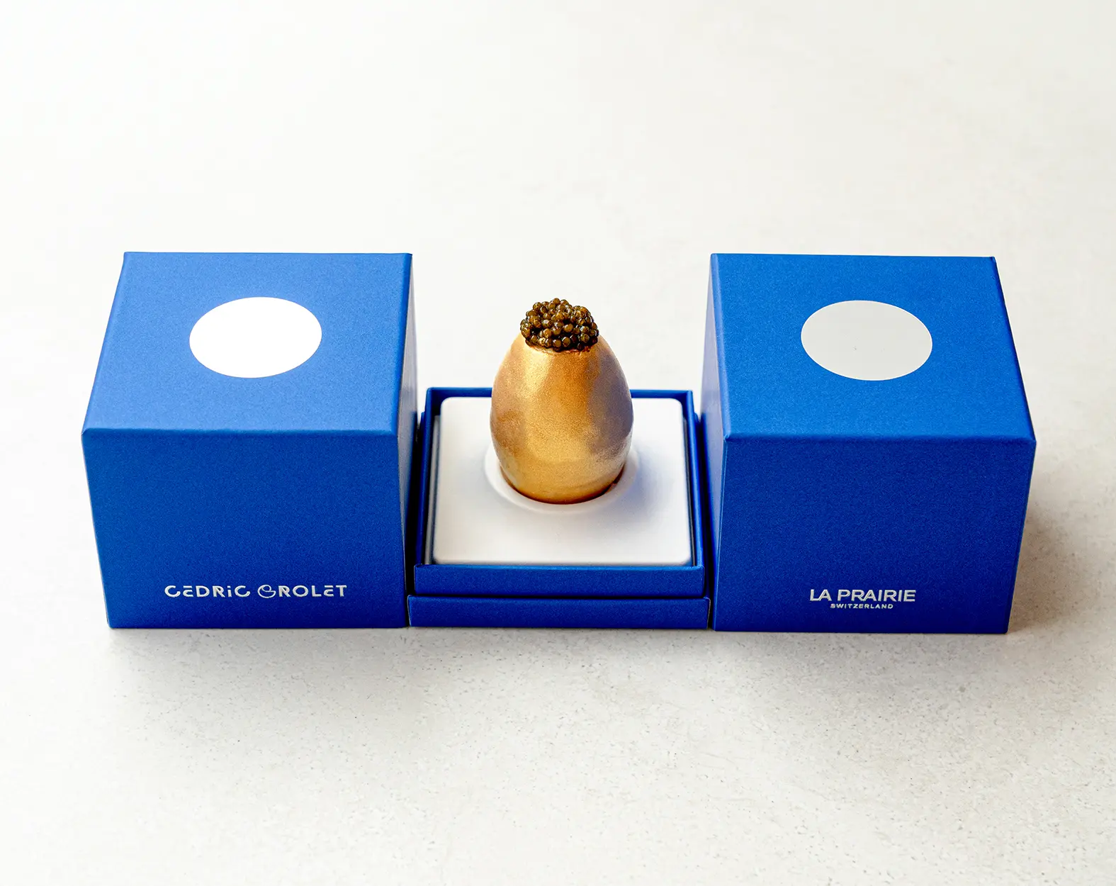 La Prairie, Cédric Grolet e il caviale