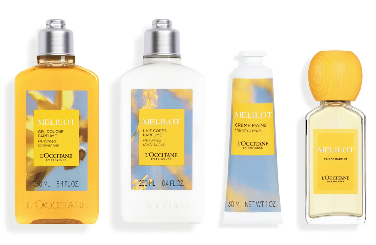 dolcezza floreale del Meliloto nella collezione di L'Occitane