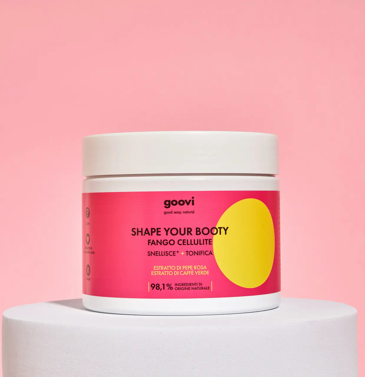 Fango Cellulite Shape Your Booty firmato goovi