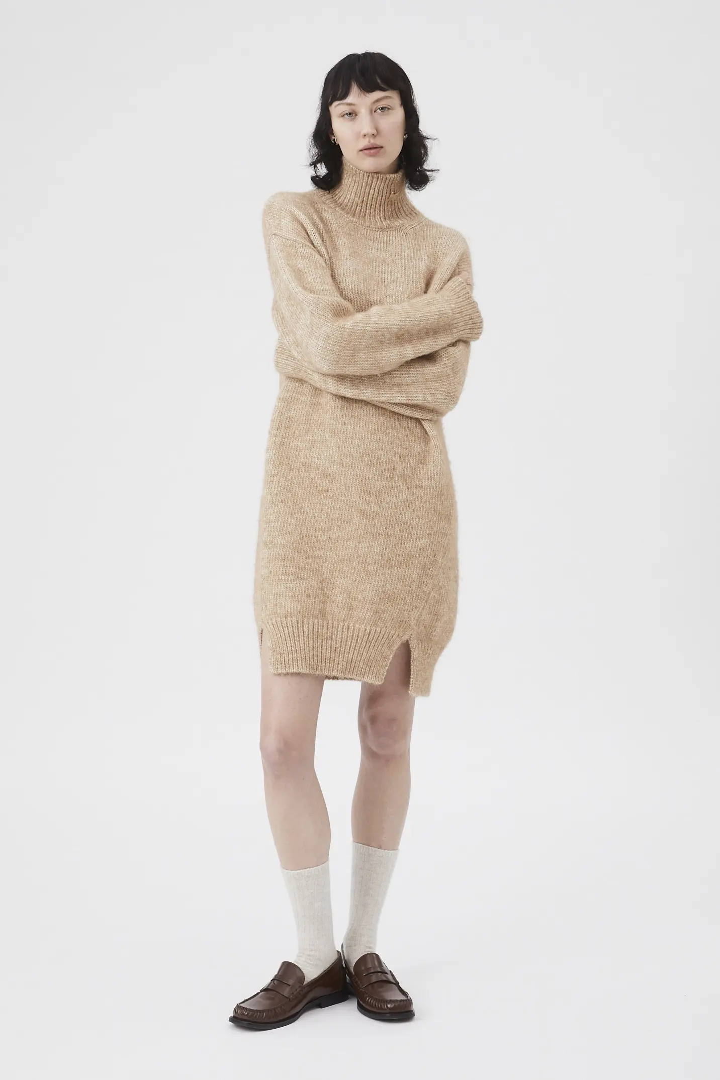 abito in cotone, alpaca e lana MALO (1)