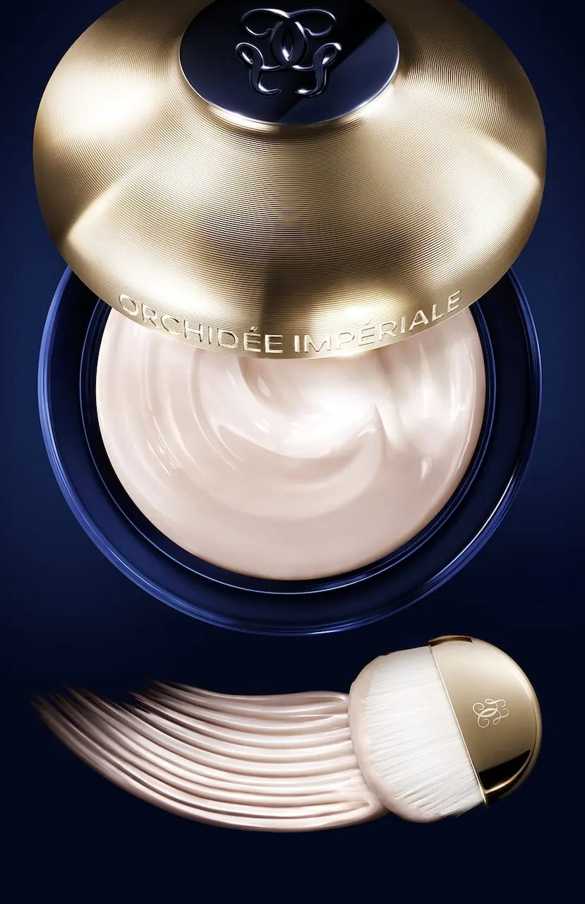Maison Guerlain presenta il nuovo Orchidée Impériale Morpho-Protocole