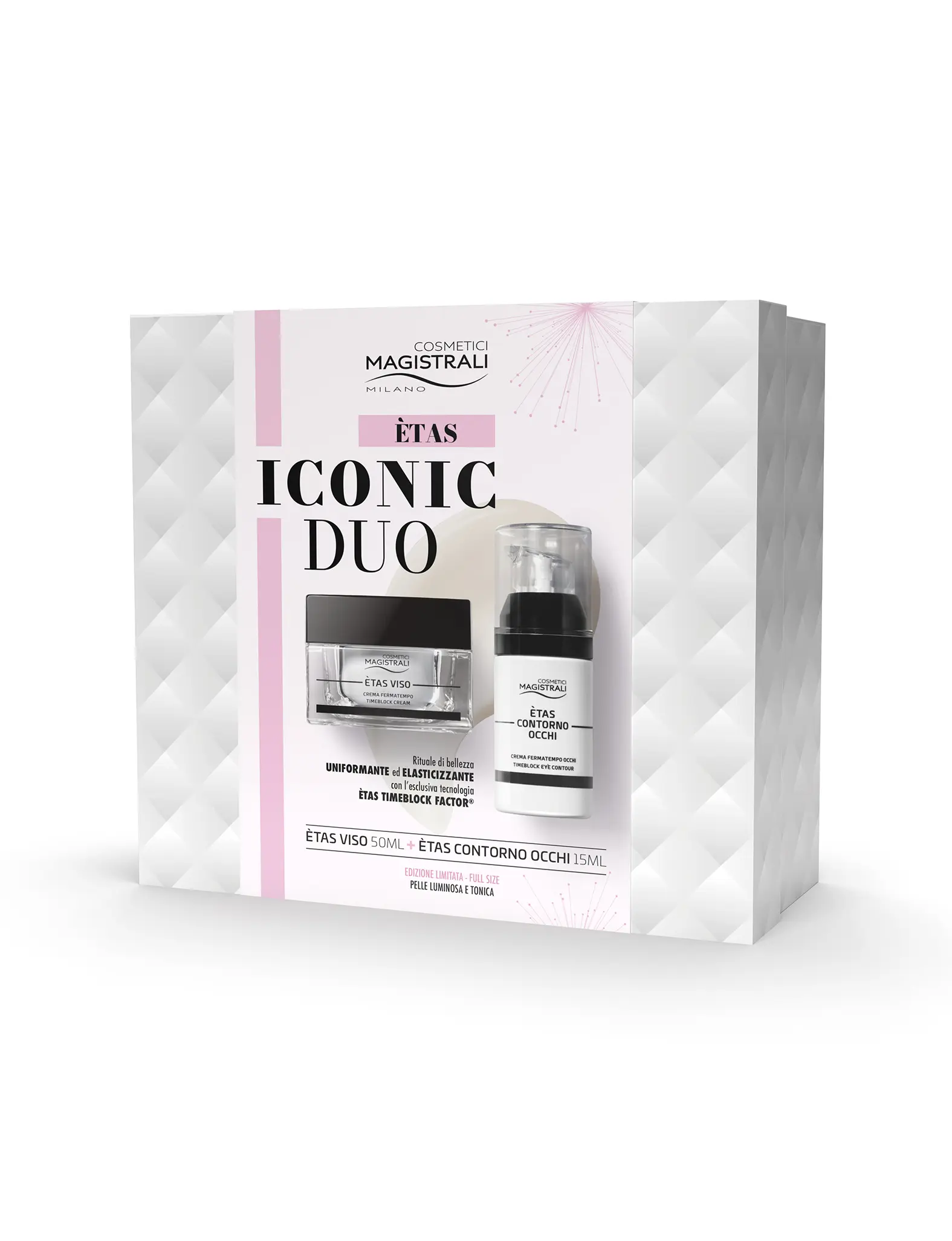 Kit Iconic Duo Ètas Cosmetici Magistrali – Obiettivo tonicità e luminosità
