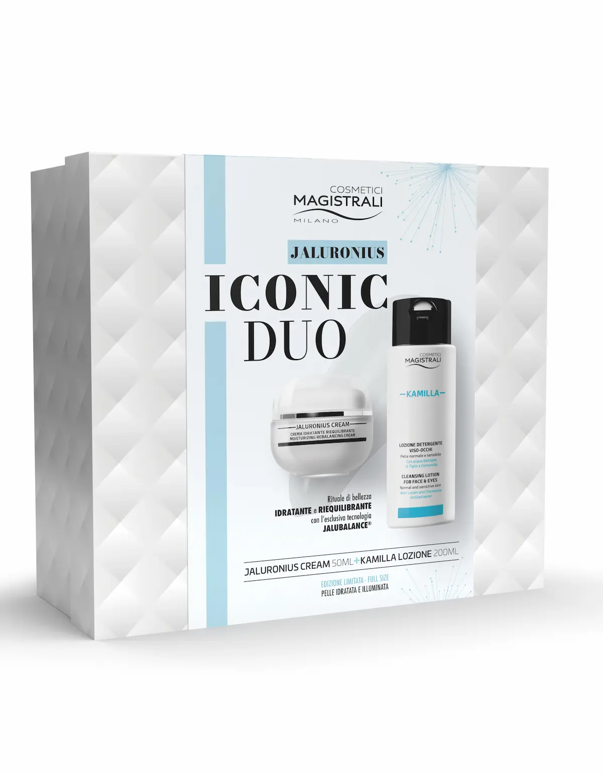 Kit Iconic Duo Jaluronius Cosmetici Magistrali – Obiettivo luce e idratazione