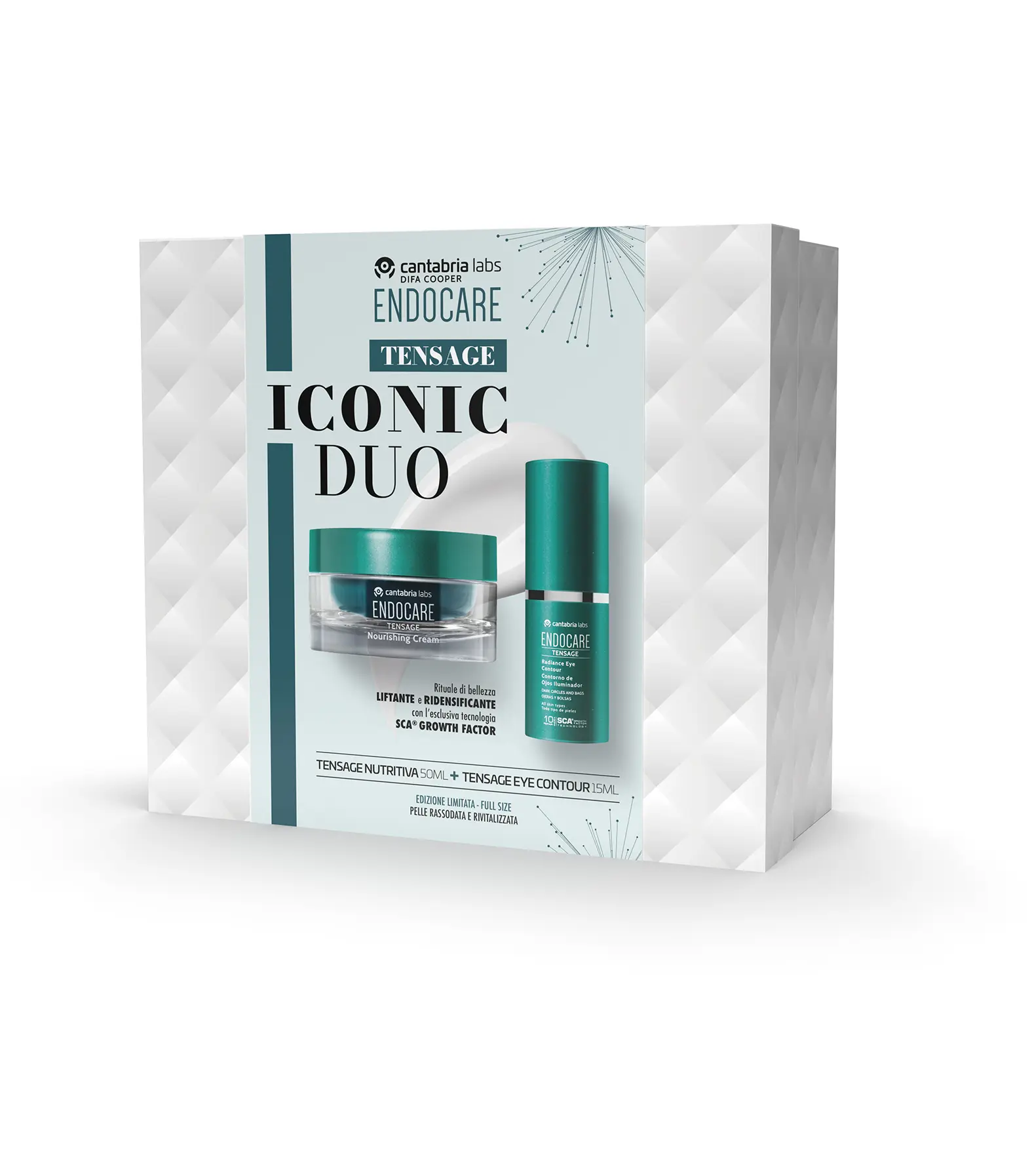 Kit Iconic Duo Tensage Endocare – Obiettivo lift-up