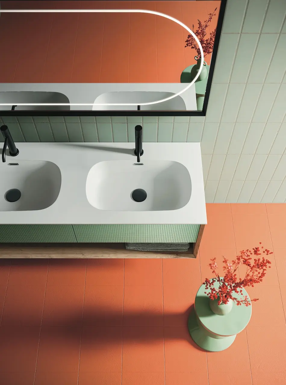Master: approccio full color per la nuova collezione di Arbi Arredobagno