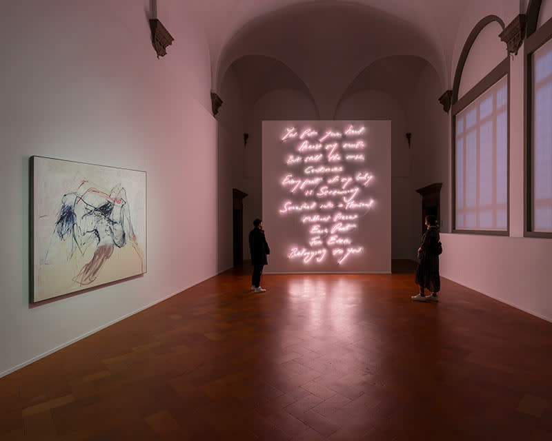 Tracey Emin palazzo strozzi mostra firenze
