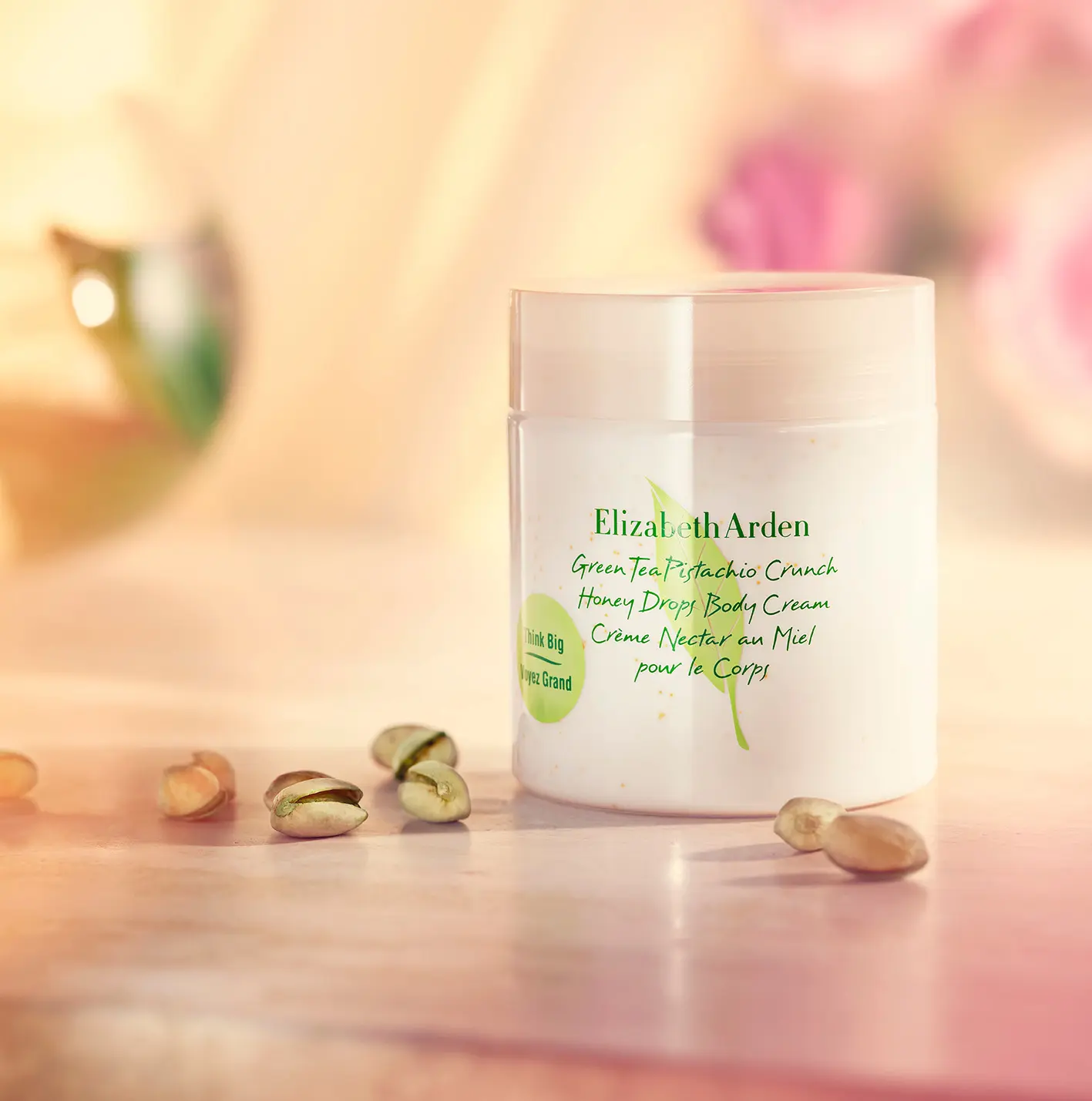 Green Tea Pistachio Crunch Honey Drops Body Cream
