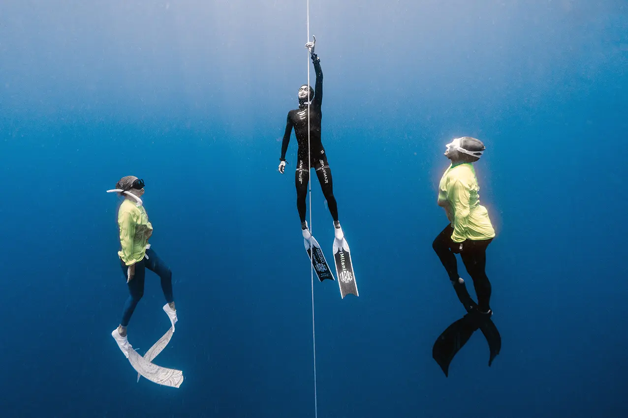 Alessia Zecchini record -113_credits @ben.freediver - Ben Yavar