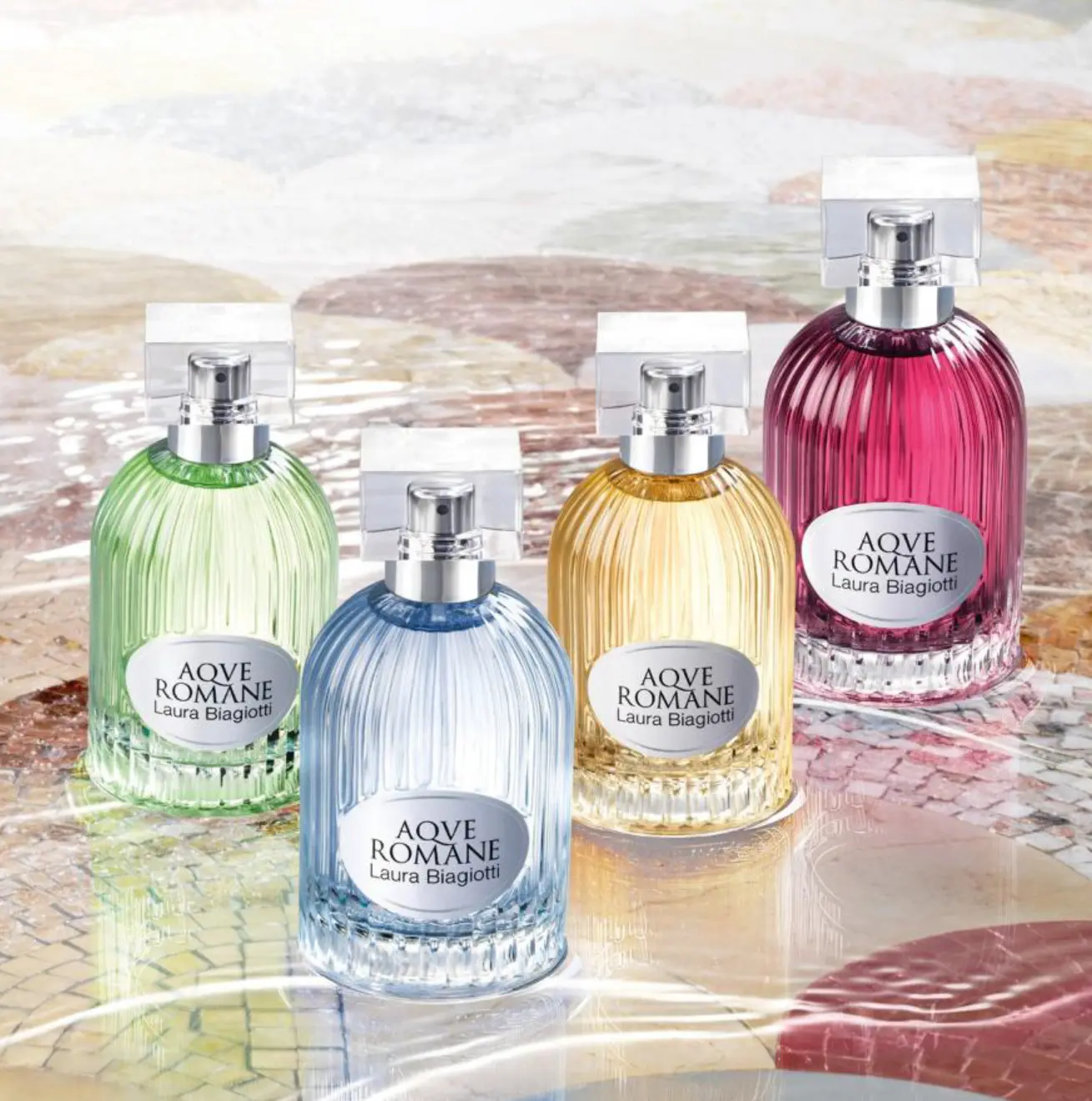 linea collezione Aqve Romane con Rubus Maris