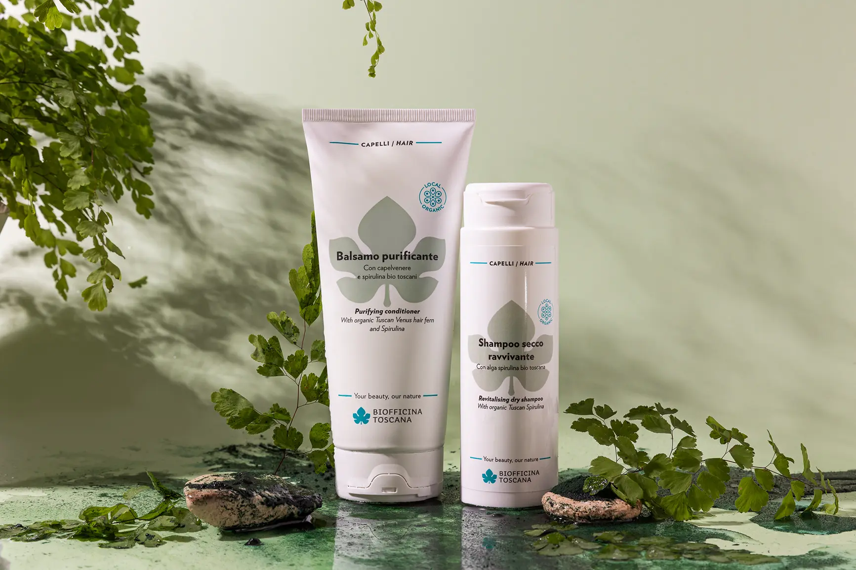 L'alga spirulina protagonista di due trattamenti per capelli by BIOFFICINA TOSCANA