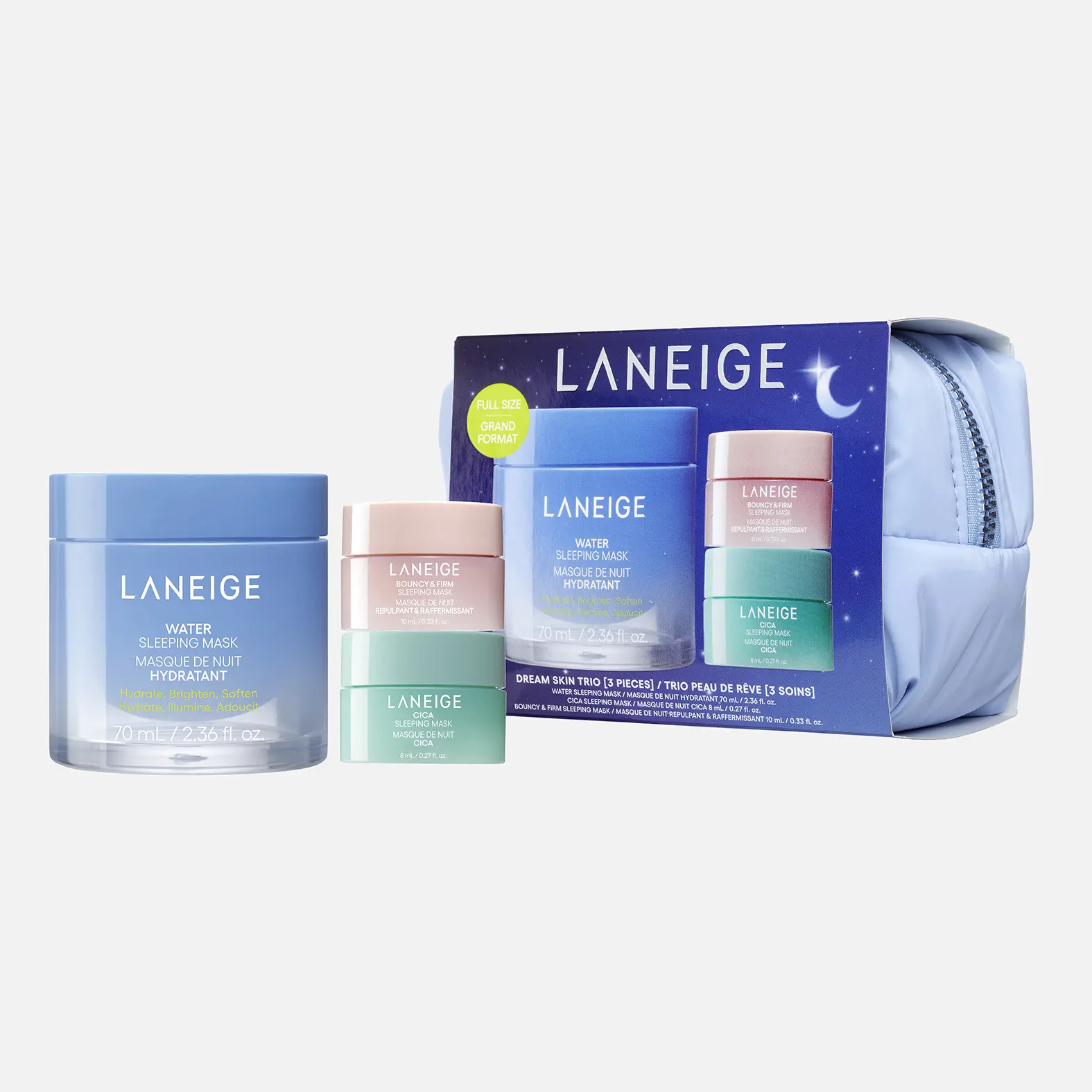 Dream Skin Trio Set - Maschere Notte Viso