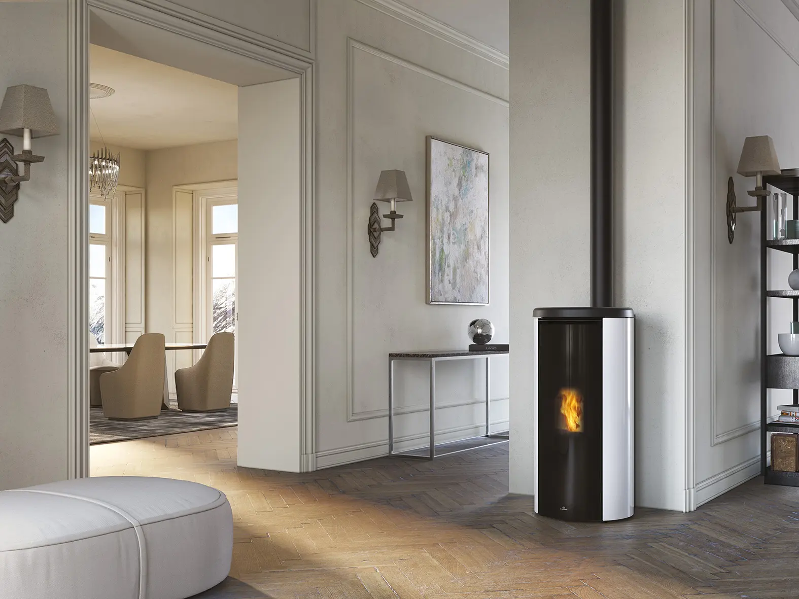 Stufa a pellet Lumea di Edilkamin